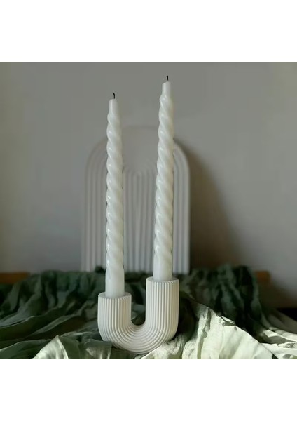 Kraliyet Modelli Çift Gözlü Mum Tutucu fırsatları