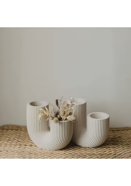 Kraliyet Modelli Çift Gözlü Mum Tutucu indirimleri