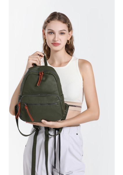 Barcelona Orta Boy Çok Cepli Yumuşak Tasarım Spor ve Günlük Kadın Sırt Çantası Taba indirimleri