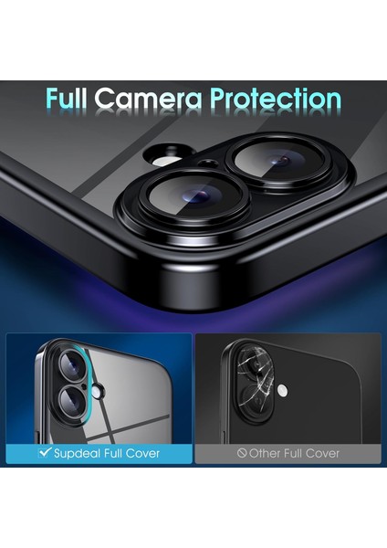 iPhone 17 Kılıf Tam Kamera Lens Koruyucu Metalik Parlak Renkli Kenarlı Yumuşak Silikon Lensli Kapak Arkası Şeffaf Kapak fiyatları