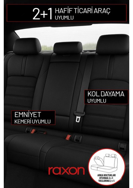 Ford Tourneo Courier 2019 ve Sonrası Için Tay Tüyü Oto Koltuk Kılıfı indirimleri