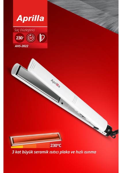 Profesyonel Saç Düzleştirici, Parlak ve Pürüzsüz Saçlar Için Mükemmel Seçim