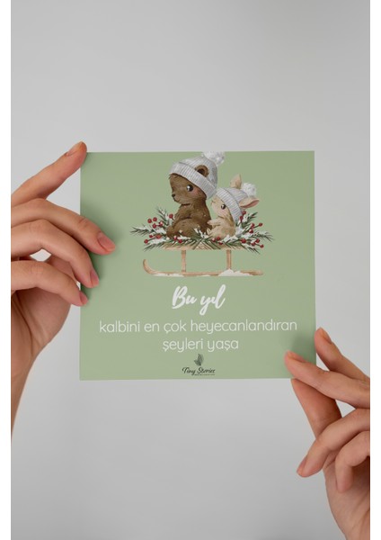 6'lı Yılbaşı Motto Kartı Seti/ Kartpostal fiyatları