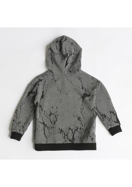 Erkek Çocuk Desenli Kapşonlu Eşofman Takımı 1-5 Yaş modelleri