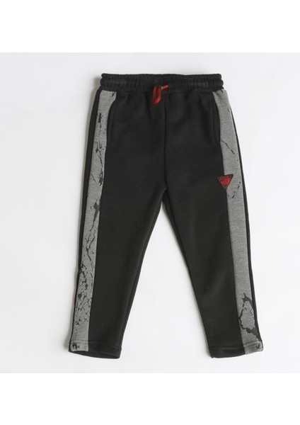 Erkek Çocuk Desenli Kapşonlu Eşofman Takımı 1-5 Yaş fırsatları