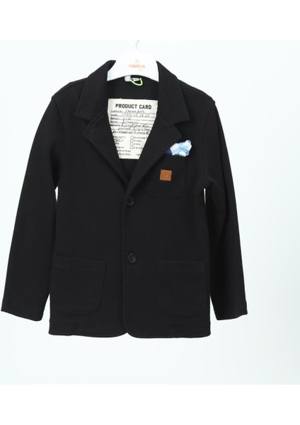 Pike Dokuma Ceket Siyah (1 - 5)