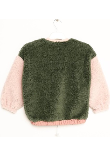 Kız Çocuk Peluş Garnili Sweatshirt 6-16 Yaş - 423305 fiyatları