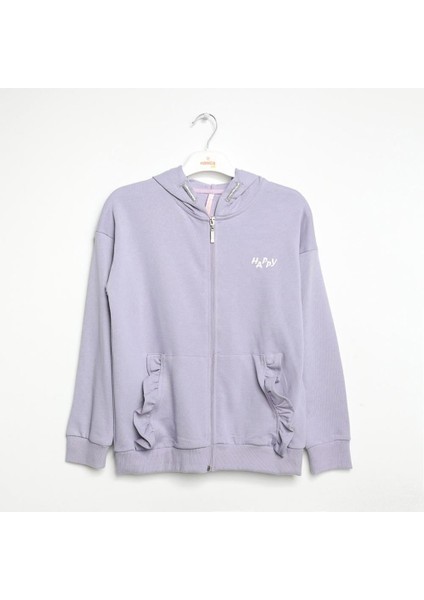 Kız Çocuk Kapşonlu Fermuarlı Sweatshirt 1-5 Yaş - 422301 fiyatları