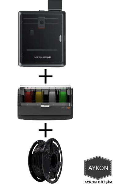 Kobra S1 3D Yazıcı + Kombo Kit +Filament