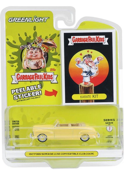 1: 64 1947 Ford Super De Luxe Convertible “karate Kid” Limited Edition Diecast Model