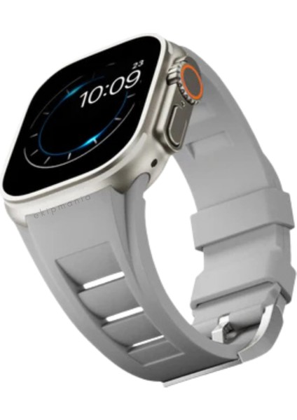 Motion Silikon Kordon 44-45-46-49MM Watch Uyumlu