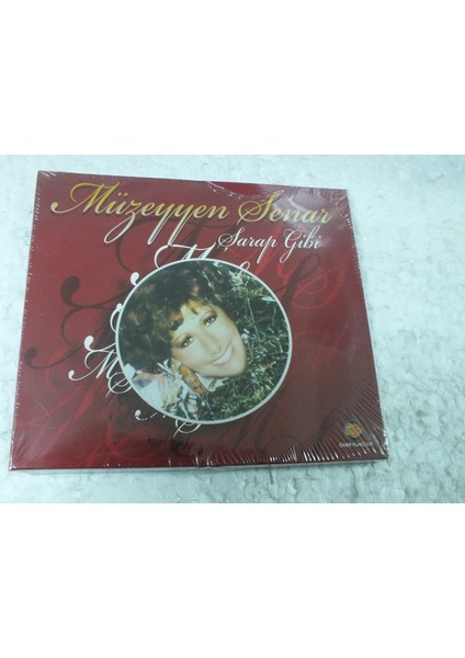 Müzeyyen Senar Şarap Gibi CD Sıfır Ambalajında