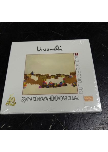 Zülfü Livaneli Eşkiya Dünyaya Hükümdar Olmaz CD Sıfır Ambalajında