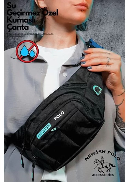 Bölmeli Unısex Bel Çantası