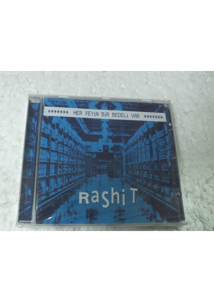 Rashit Her Şeyin Bir Bedeli Var CD Sıfır Ambalajında