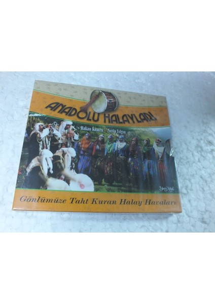 Hakan Kumru Necip Yılgın Anadolu Halayları CD Sıfır