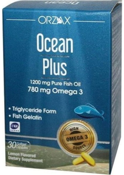 Ocean Plus Omega 3 1200 Mg 30 Kapsül