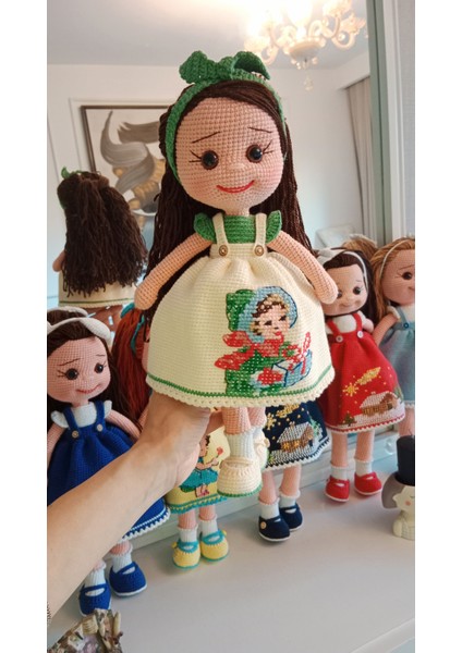 El Yapımı Nostalji Kız Işlemeli Bebek fiyatları