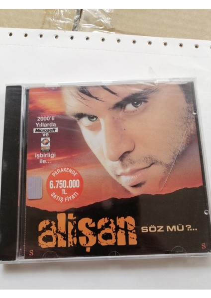 Alişan Söz Mü CD Sıfır Tükenen Baskı