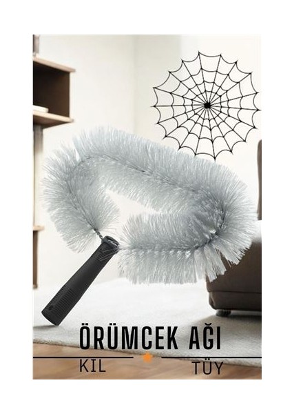 Örümcek Ağı Temizleme Fırçası