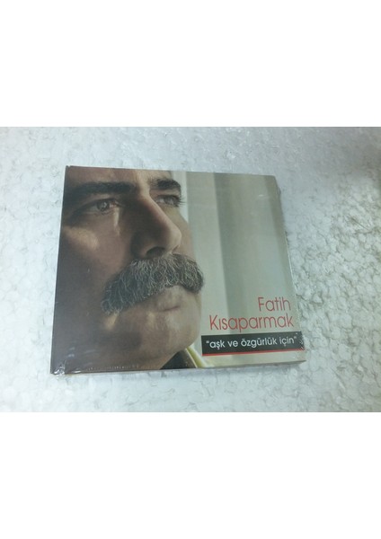 Fatih Kısaparmak Aşk ve Özgürlük Için CD Sıfır Tükenen Baskı