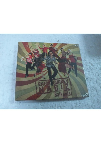 Engin Gürkey Nabız Balkanist CD Sıfırsıfır Jelatinde Orj Bandrollu CD