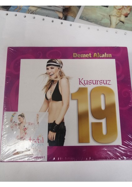 Demet Akalın Kusursuz 19 CD Sıfır Ambalajında 2 CD Li