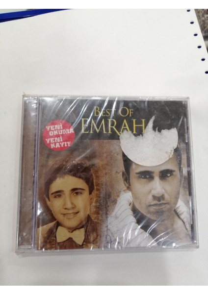Emrah Best Of CD Sıfır Ambalajında
