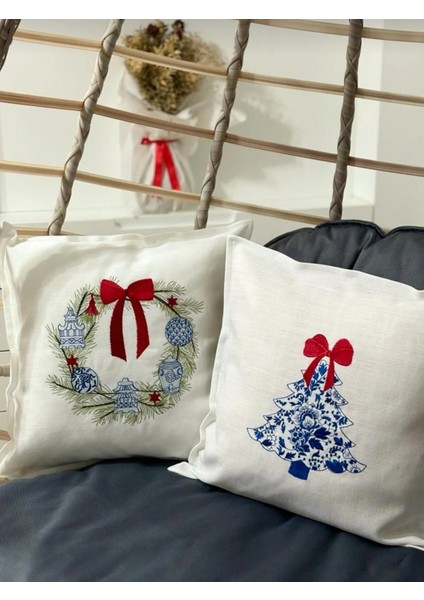 Yılbaşı Kırlent Seti 2'li