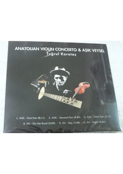 Tuğrul Karataş Anatolian Violin Concerto & Aşık Veysel CD Sıfır
