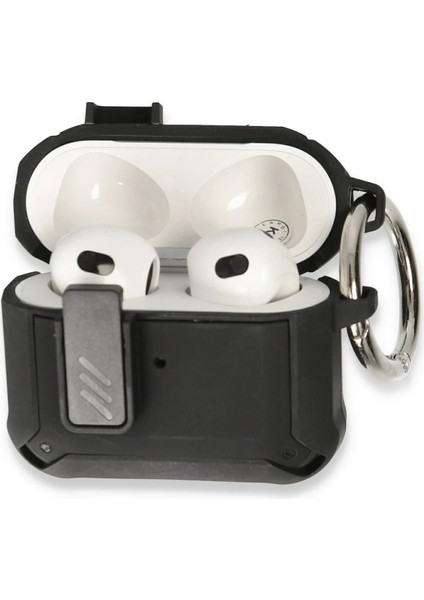 Airpods 3 (3.nesil) Truva Kılıf - Siyah