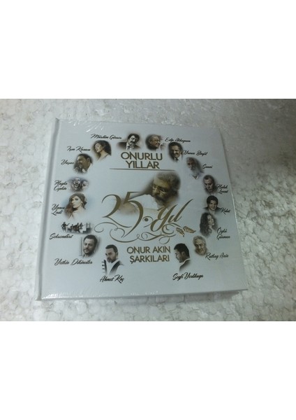 Onur Akın Onurlu Yıllar CD Sıfır Tükenen Baskı