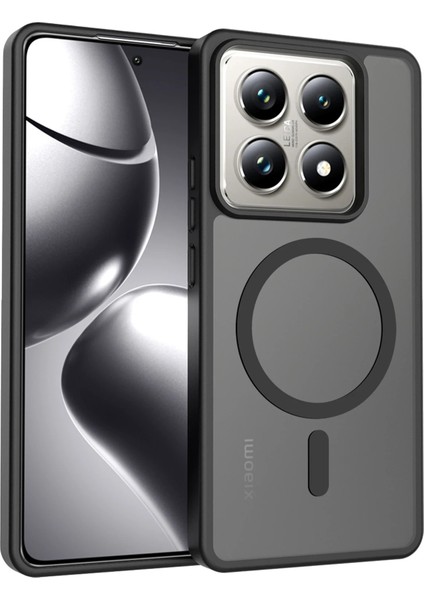 Xiaomi Mi 14T Pro Kılıf Mat Magsafe Şarj Özellikli Hassas Butonlu Yumuşak Renkli Kenarlı + Ekran Koruyucu Cam 2in1 Set fiyatları