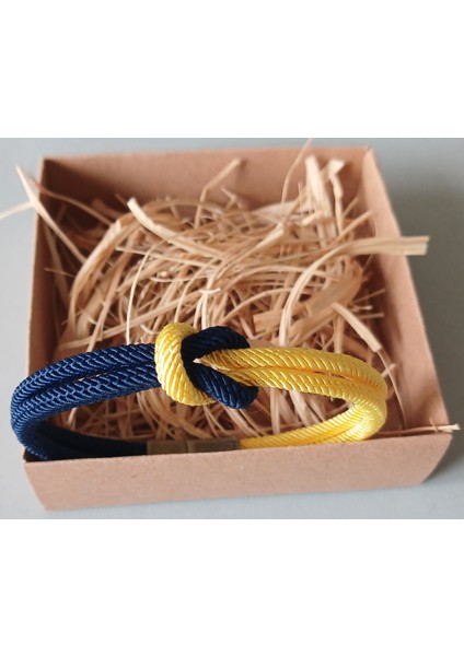 Renklerine Sadık Olanlara"taraftar Bilekliği" (Sarı Lacivert) fiyatları