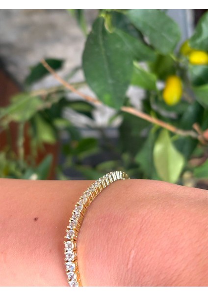 Özel Seri Dönmeyen Döküm Su Yolu Bileklik - Altın Kaplama fiyatları