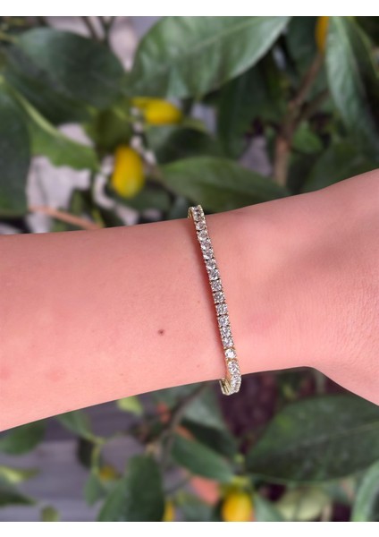 Özel Seri Dönmeyen Döküm Su Yolu Bileklik - Altın Kaplama modelleri