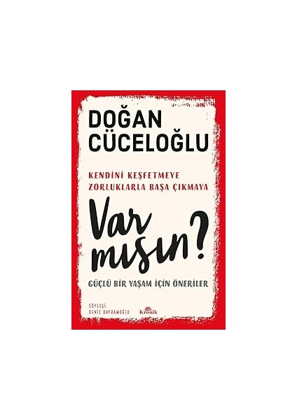 Var Mısın? Güçlü Bir Yaşam Için Öneriler + Köpek Adam 12 - Kırmızı Patiler + 1 Kitap
