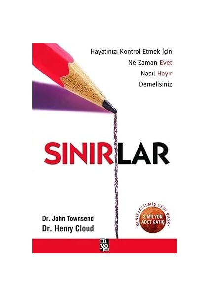 Sınırlar: Hayatınızı Kontrol Etmek Için Ne Zaman Evet Nasıl Hayır Demelisiniz + 1 Kitap