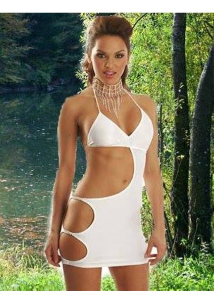 B060785 Dekolteli Seksi Elbise