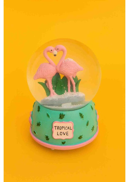 Yılbaşı Dekoratif Nostaljik Kar Küresi Ikili Set Işıklı ve Müzikli fiyatları