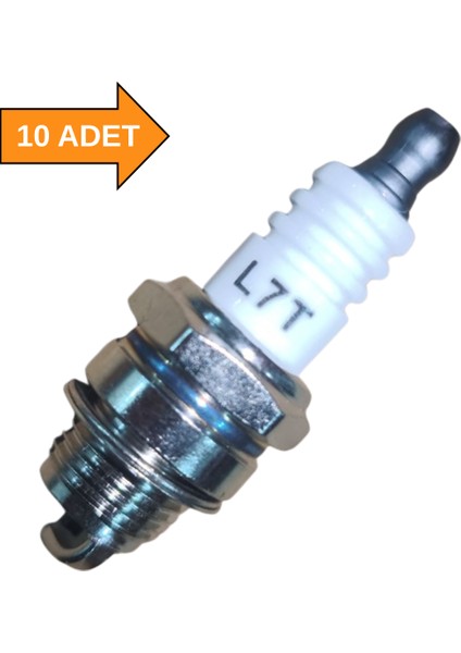 Odun Motoru ve Tırpan Motoru L7T Buji 10 Adet