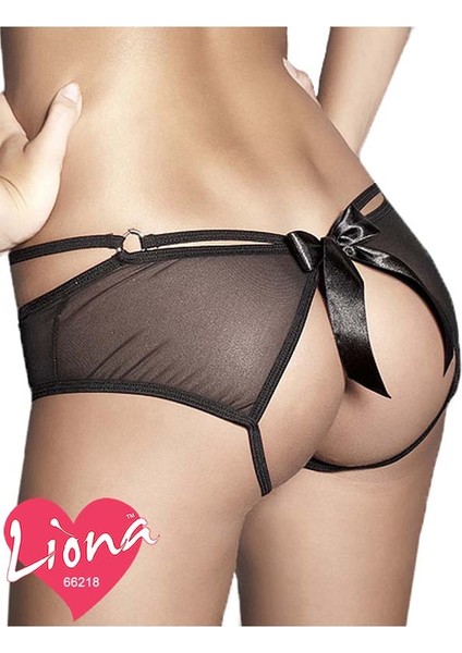 Tüllü Büyük Beden Seksi Kilot