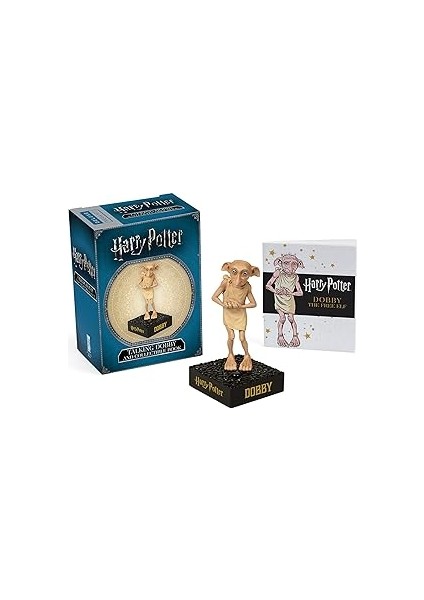 Harry Potter Talking Dobby And Collectible Book (Miniature Editions) + 18 Kitap