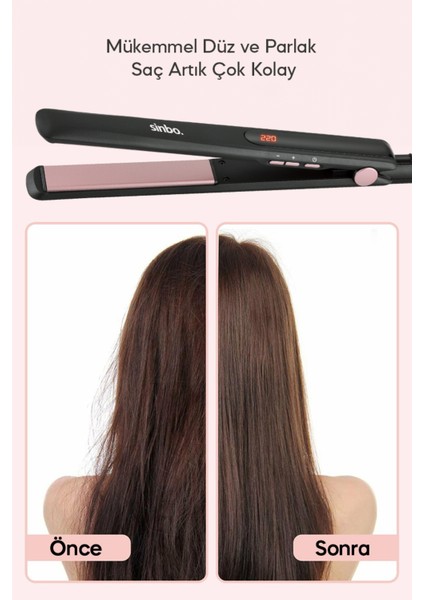 Yüksek Performanslı Dijital Saç Düzleştirici ile Parlak Saçlar fiyatları