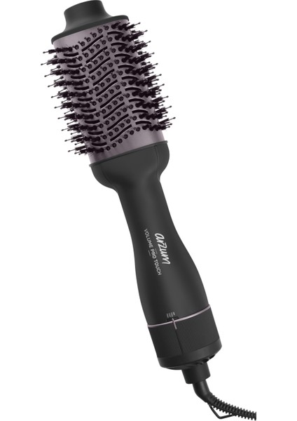 Hava Üflemeli Saç Şekillendirici ve Düzleştirici, Siyah, Kullanışlı ve Şık