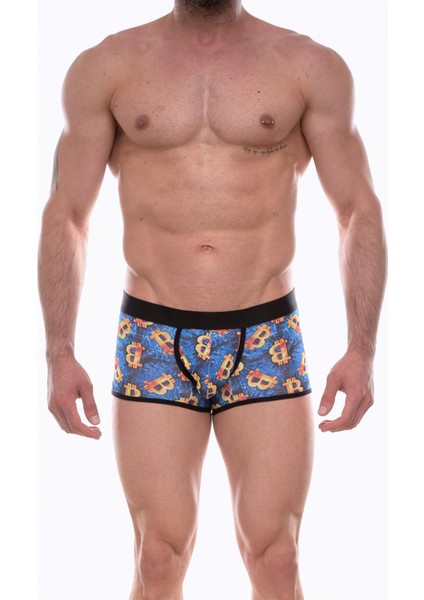 Erkek Desenli Boxer