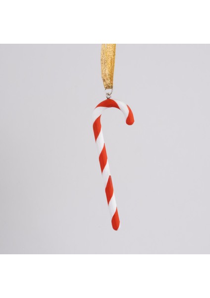 10’lu Kırmızı Beyaz Baston Şeker Yılbaşı Ağacı Süsü – Dekoratif Noel Yeni Yıl Ağaç Süsleme Seti