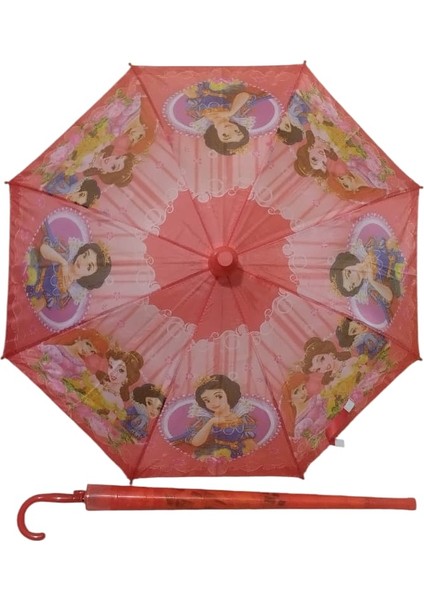 Özel Kılıflı Bardaklı Korumalı Düdüklü Kız Çocuk Şemsiye Kırmızı modelleri