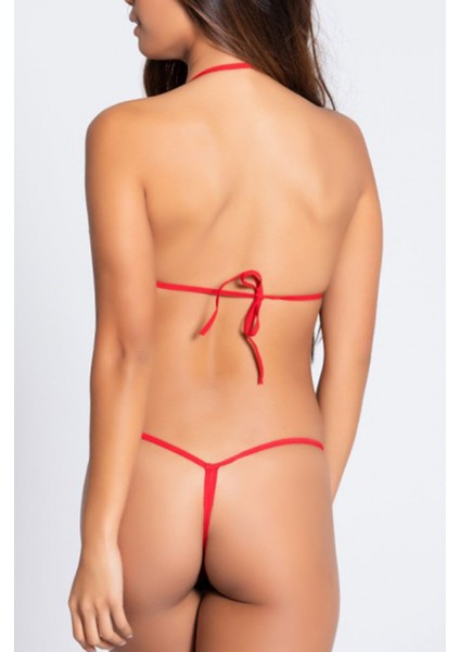 Kadın Ağı Açık Kırmızı Sütyen Külot Takımı fiyatları