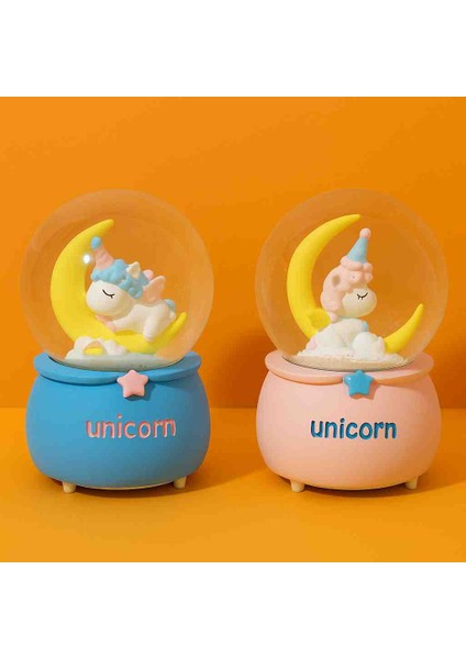 Yılbaşı Dekoratif Nostaljik Kar Küresi Ikili Set Işıklı ve Müzikli